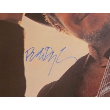 Bob Dylan "Nashville Skyline" LP signed with proof.