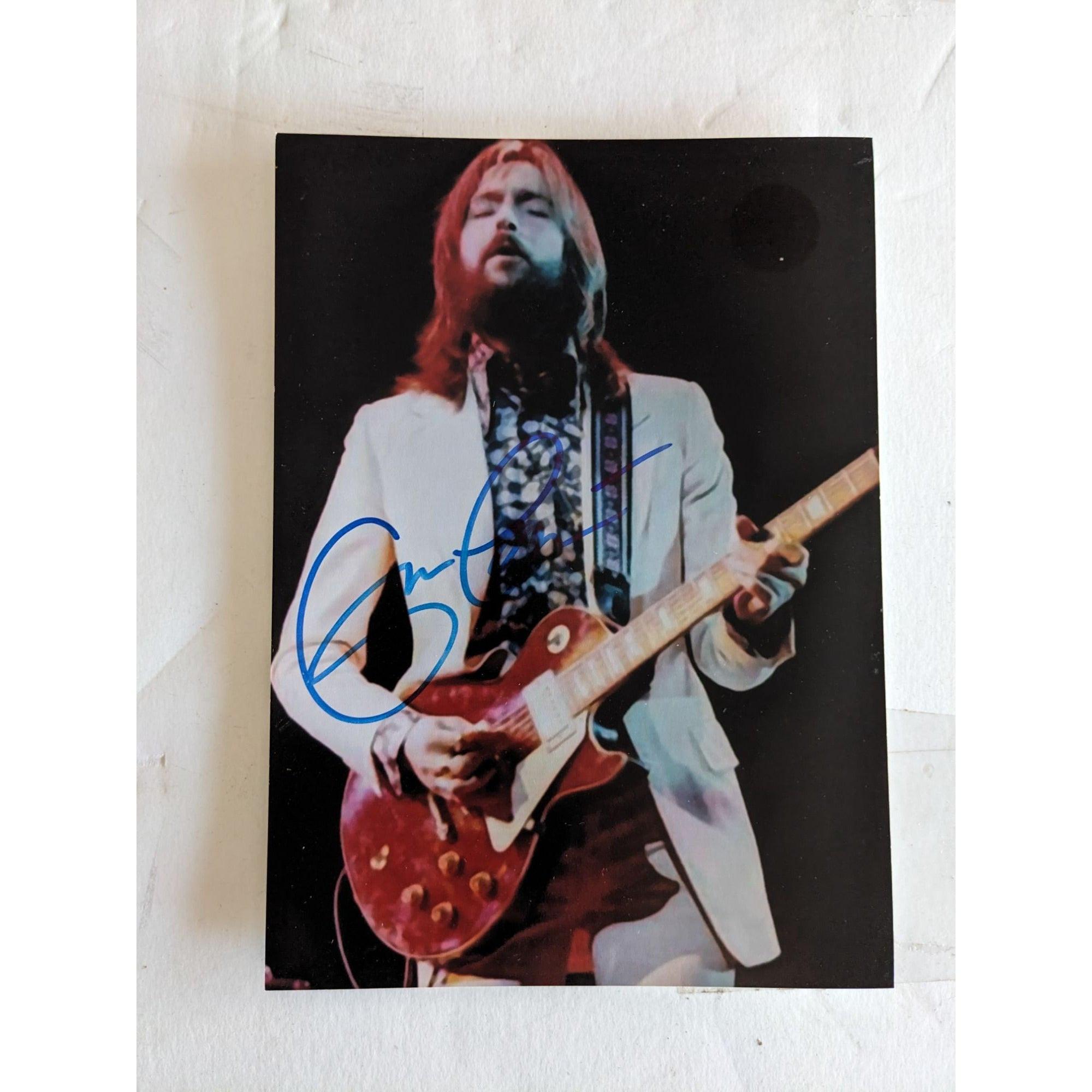 Eric Clapton 5x7 photo signed with proof