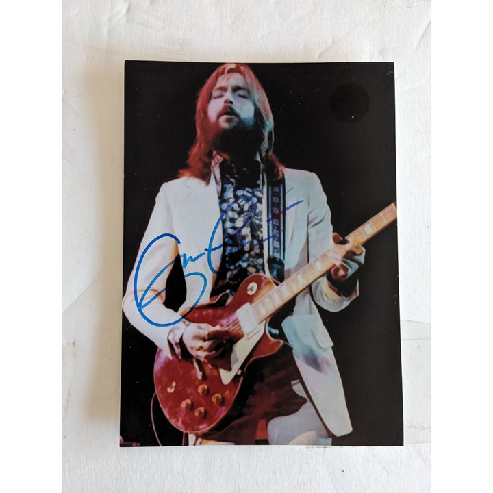Eric Clapton 5x7 photo signed with proof