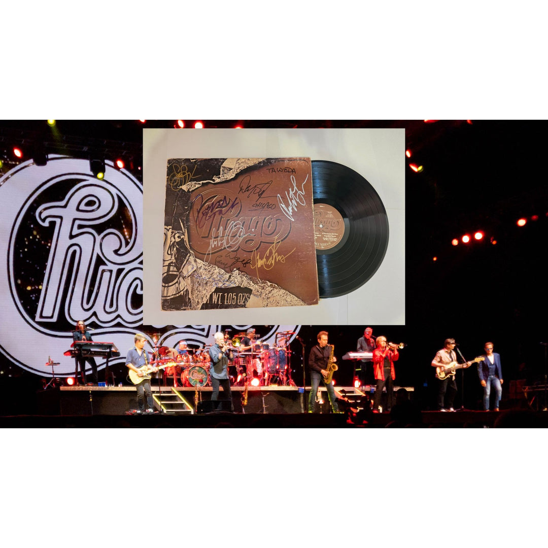 Chicago "X" LP signed.