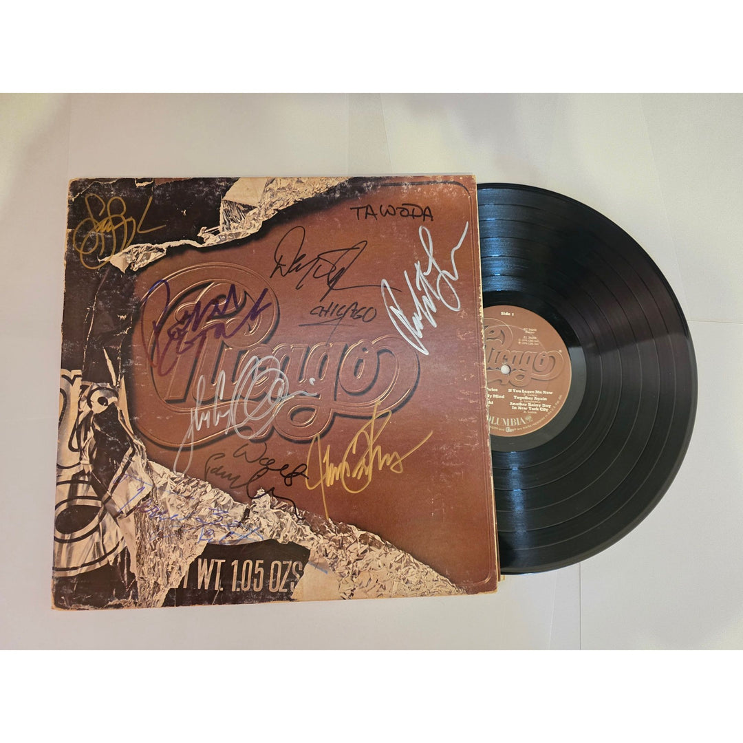 Chicago "X" LP signed.