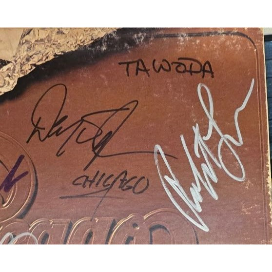 Chicago "X" LP signed.