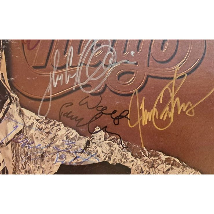 Chicago "X" LP signed.
