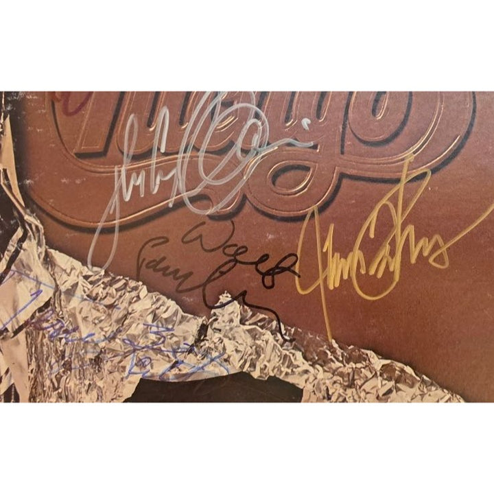 Chicago "X" LP signed.