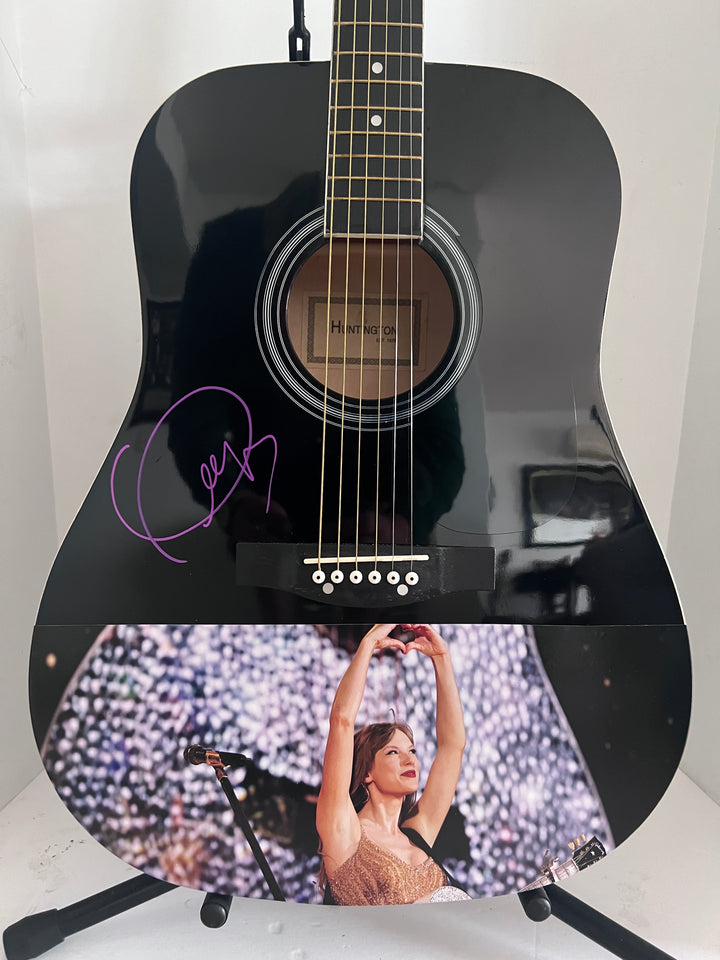 Taylor Swift full size one-of-a-kind acoustic guitar signed with proof