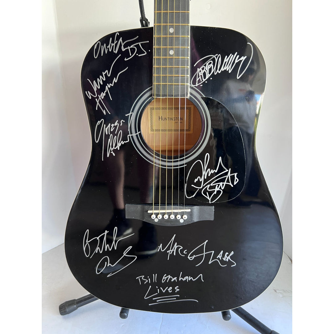 The Allman Brothers  One of A kind full size acoustic guitar signed with proof