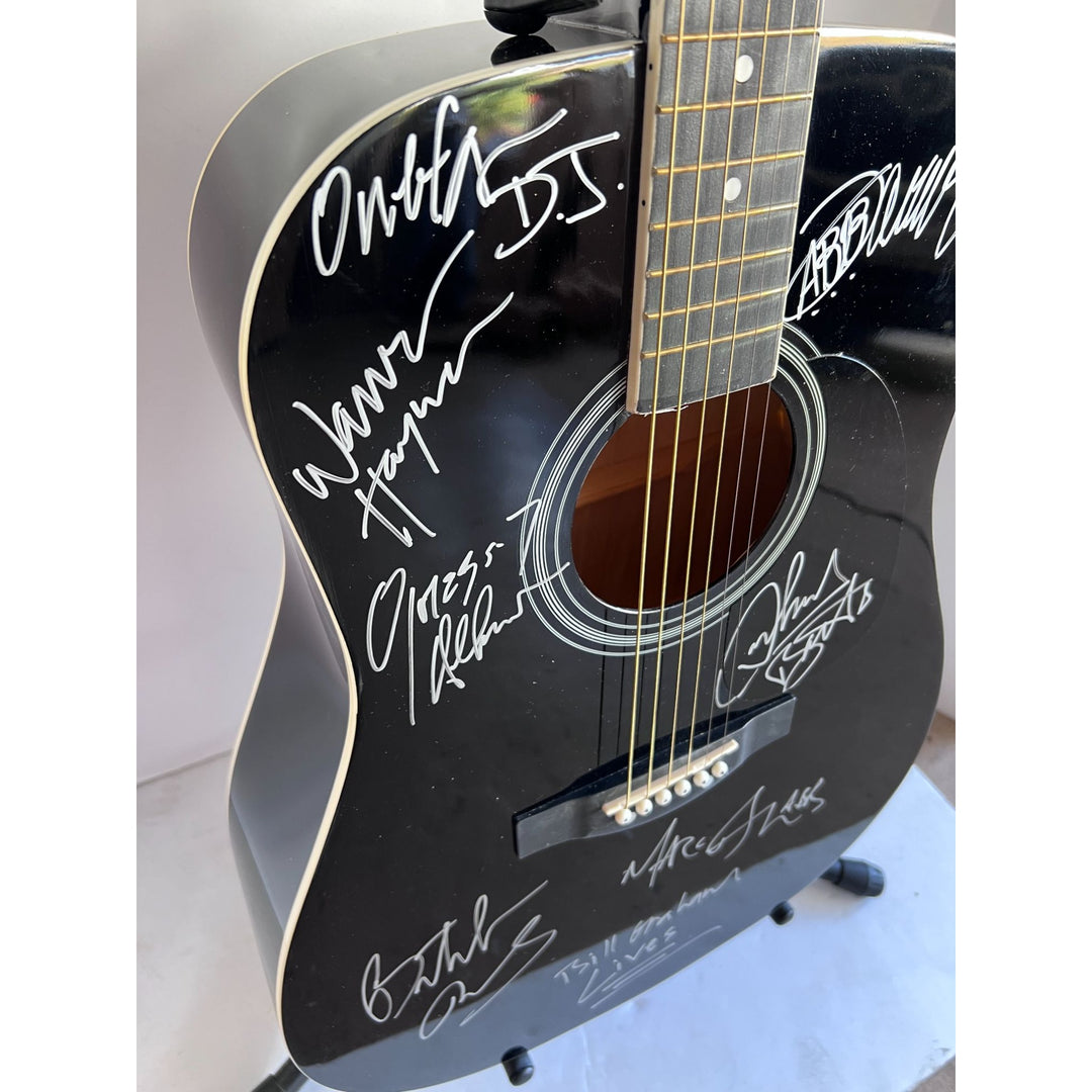 The Allman Brothers  One of A kind full size acoustic guitar signed with proof