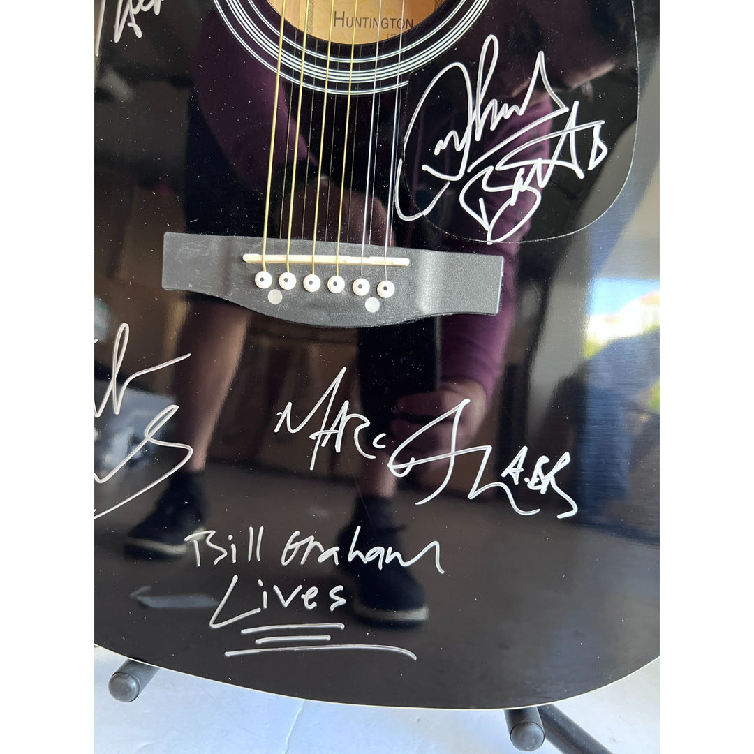 The Allman Brothers  One of A kind full size acoustic guitar signed with proof