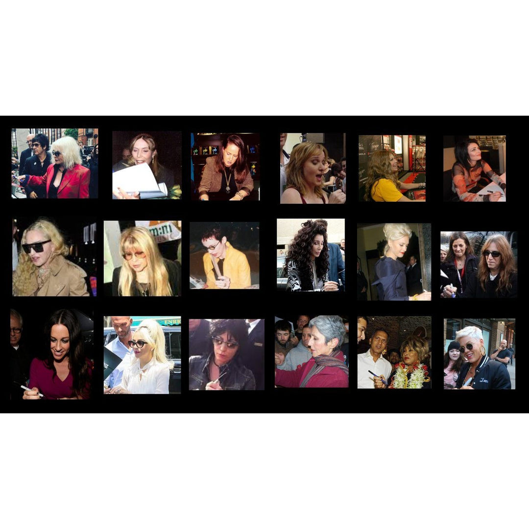 Stevie Nicks, Joni Mitchell Tina Turner, Annie Lennox, Grace Slick, Pat Benatar.