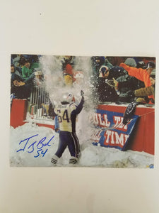 Tedy Bruschi Autographed Memorabilia  Signed Photo, Jersey, Collectibles &  Merchandise