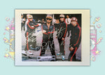 Load image into Gallery viewer, Michael Diamond &#39;Mike D&#39;, Adam Horowitz &#39;Ad-Rock&#39;, and Adam Yauch &#39;MCA&#39;, Kate Schellenbach Beastie Boys 8x10 extremely rare photo signed with proof
