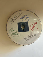 Load image into Gallery viewer, Don Henley, Glenn Frey, Joe Walsh, Randy Meisner, Don Felder the Eagles 14-in tambourine signed with proof
