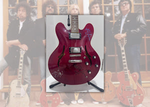 Roy Orbison, George Harrison, Tom Petty, Bob Dylan, Jeff Lynne The Traveling Wilburys ES 335 style Michael Kelly RARE Vintage 1990s Semi-Hollow Electric Guitar