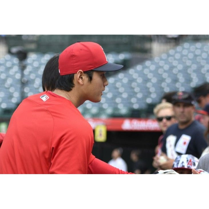 Shohei Ohtani Los Angeles Angels game model Jersey signed with proof