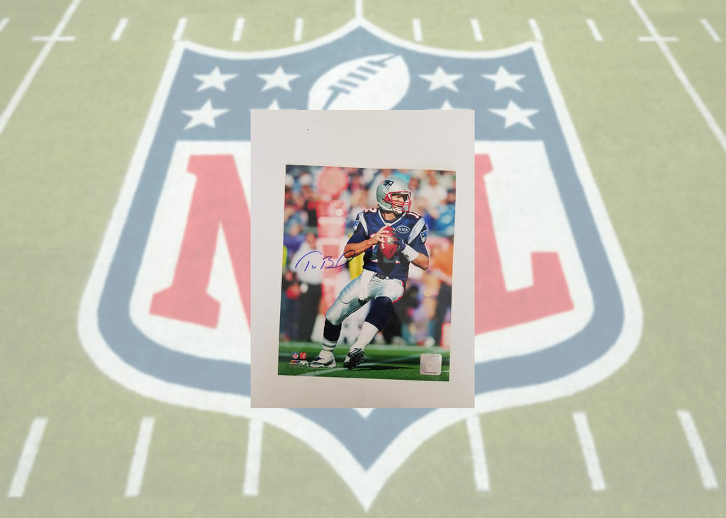 Tom Brady 8x10 (V) with proof