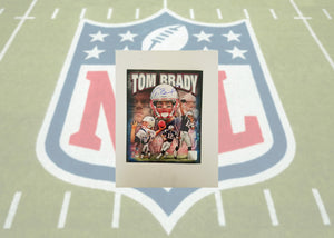 Tom Brady New England Patriots 8x10 signed with proof