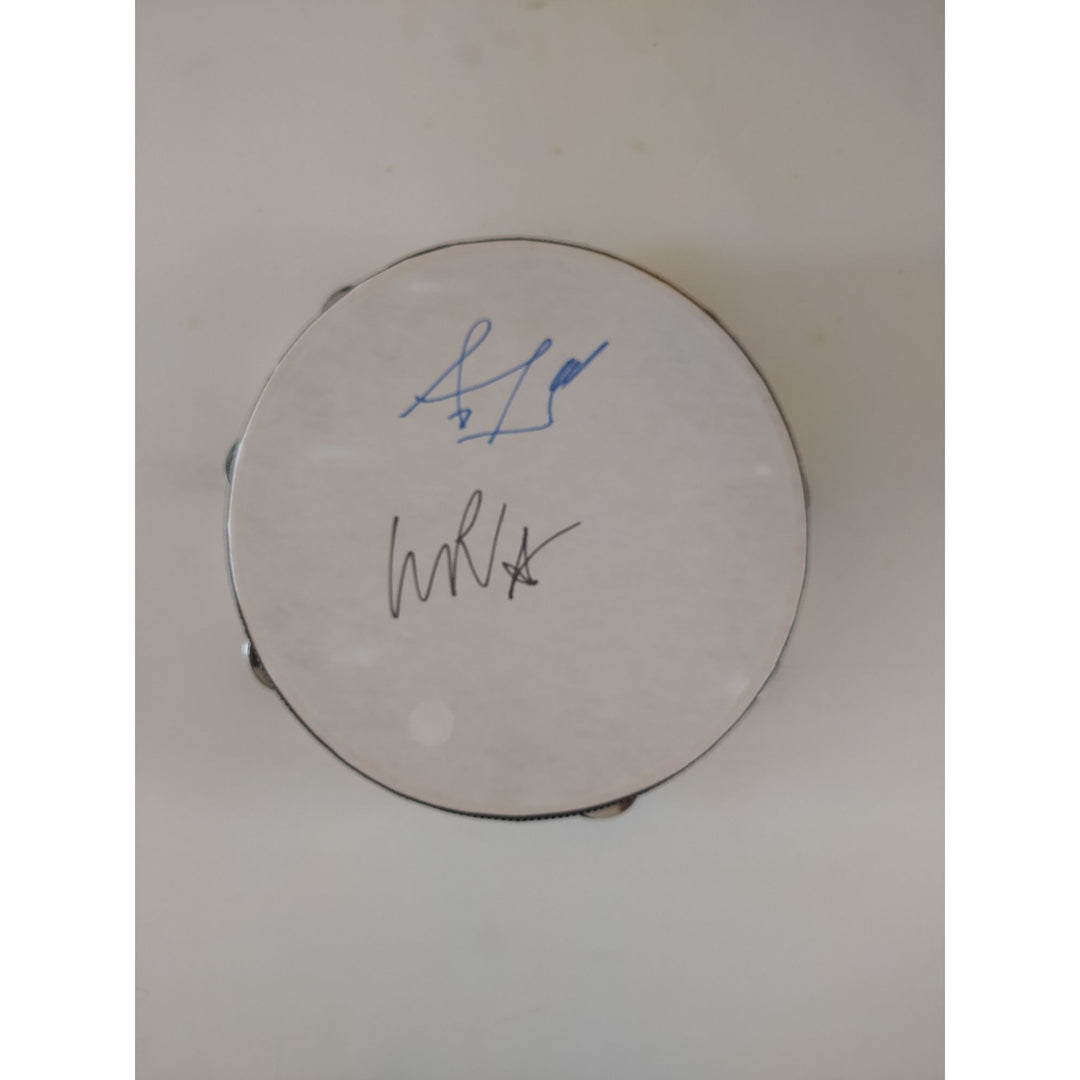 Tears for Fears 14-in drum head signed with proof