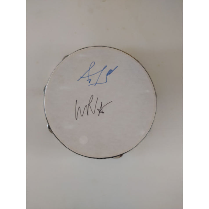 Tears for Fears 14-in drum head signed with proof