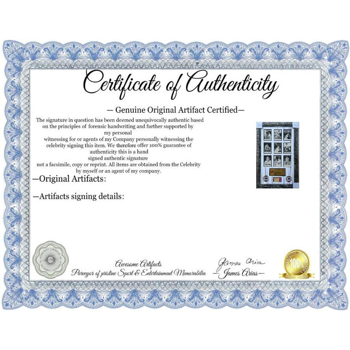 New York Yankees 1961 Mickey Mantle, Elston Howard, Yogi Berra, Roger Maris (9 in all) with authentic 1961 World series ticket signed