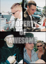 Load image into Gallery viewer, U2 Bono, The Edge, Larry Mullen, Adam Clayton one-of-a-kind drumhead signed with proof
