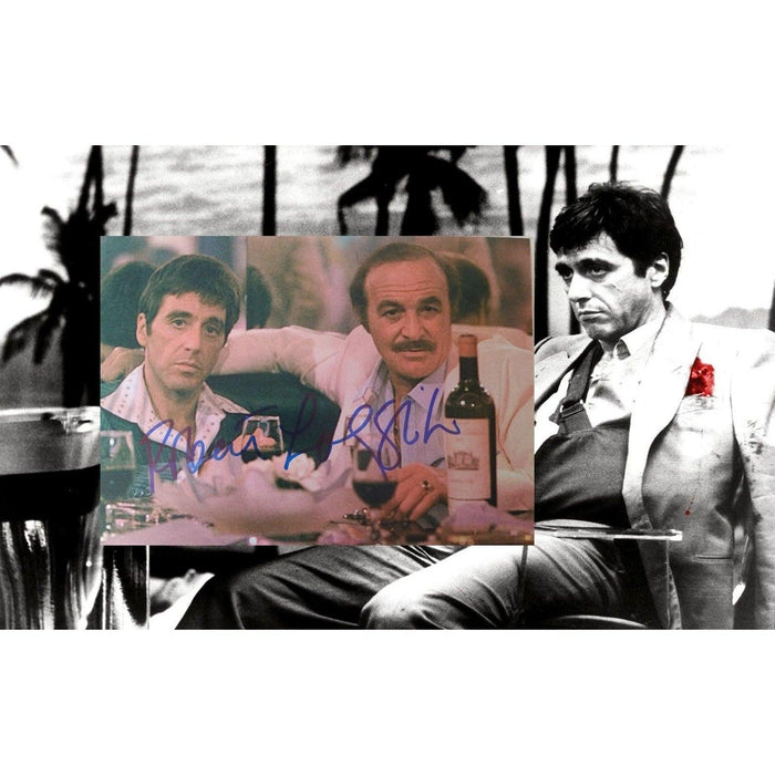 Robert Loggia, "Frank Lopez", Scarface, 5x7 photo, signed with proof