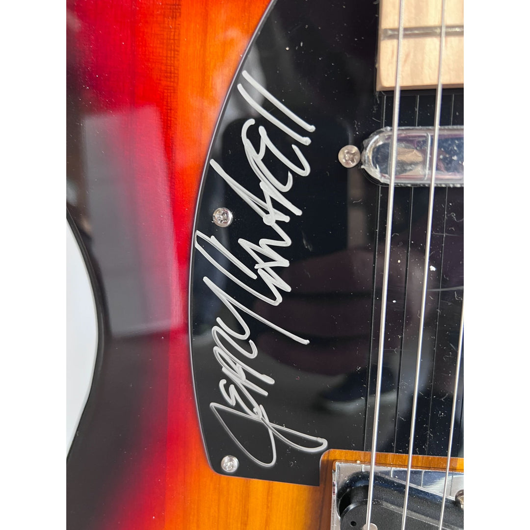 Alice in Chains Hand signed by Layne Staley, Jerry Cantrell, Mike Starr, and Sean Kinney tlecaster electric guitar signed with proof