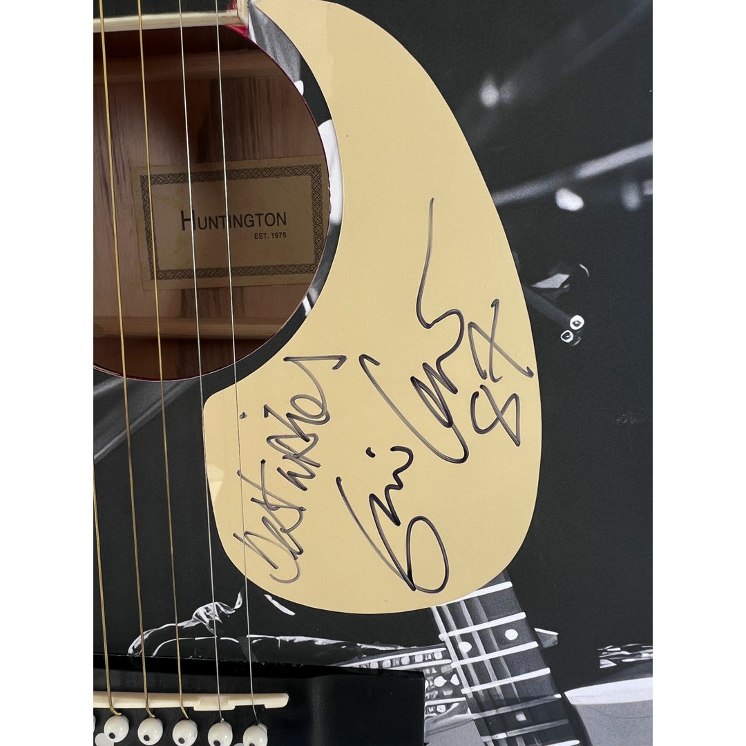 Eric Clapton  full size acoustic guitar (one of a kind ) signed with proof.