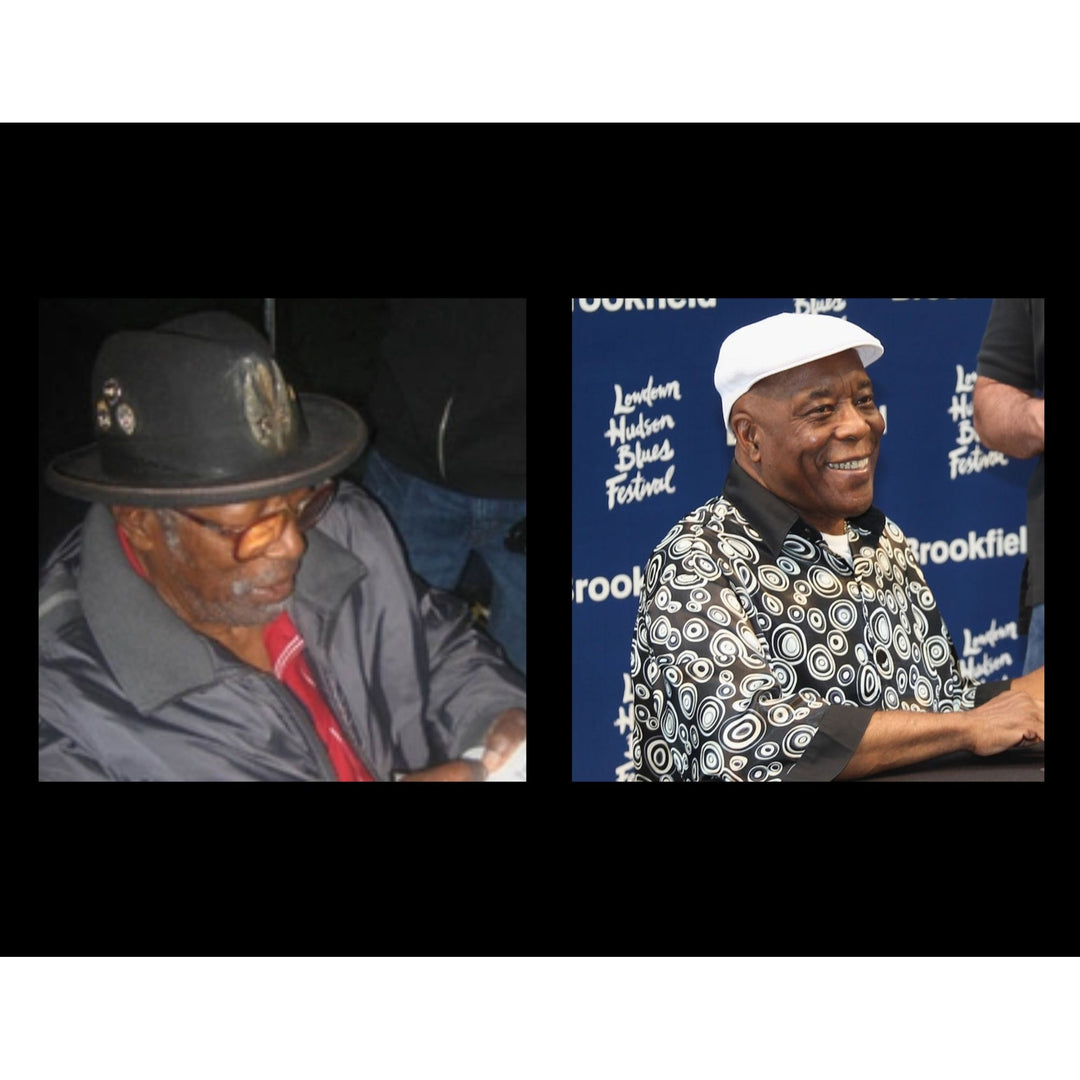 Buddy Guy and Bo Didley 5x7 photo signed with proof