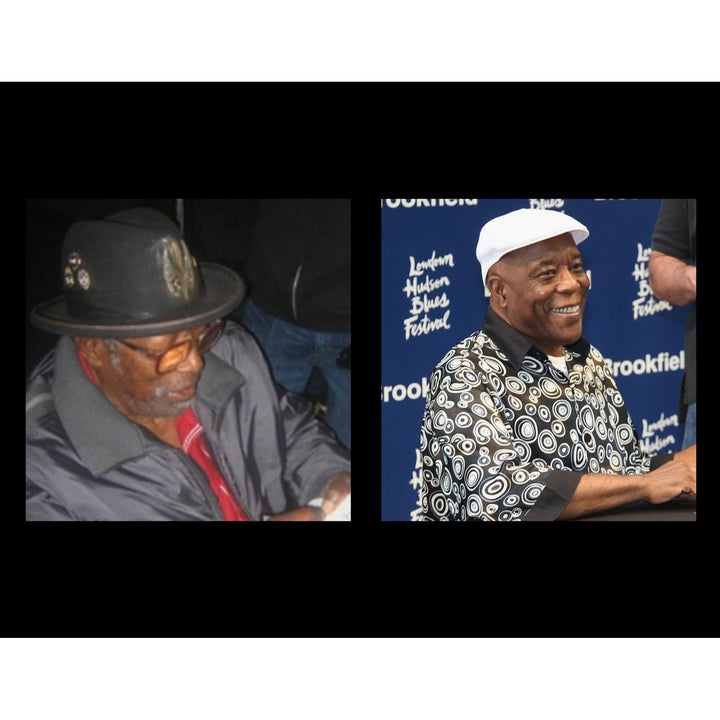 Buddy Guy and Bo Didley 5x7 photo signed with proof
