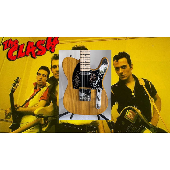 Joe Strummer The Clash Telecaster electric guitar signed