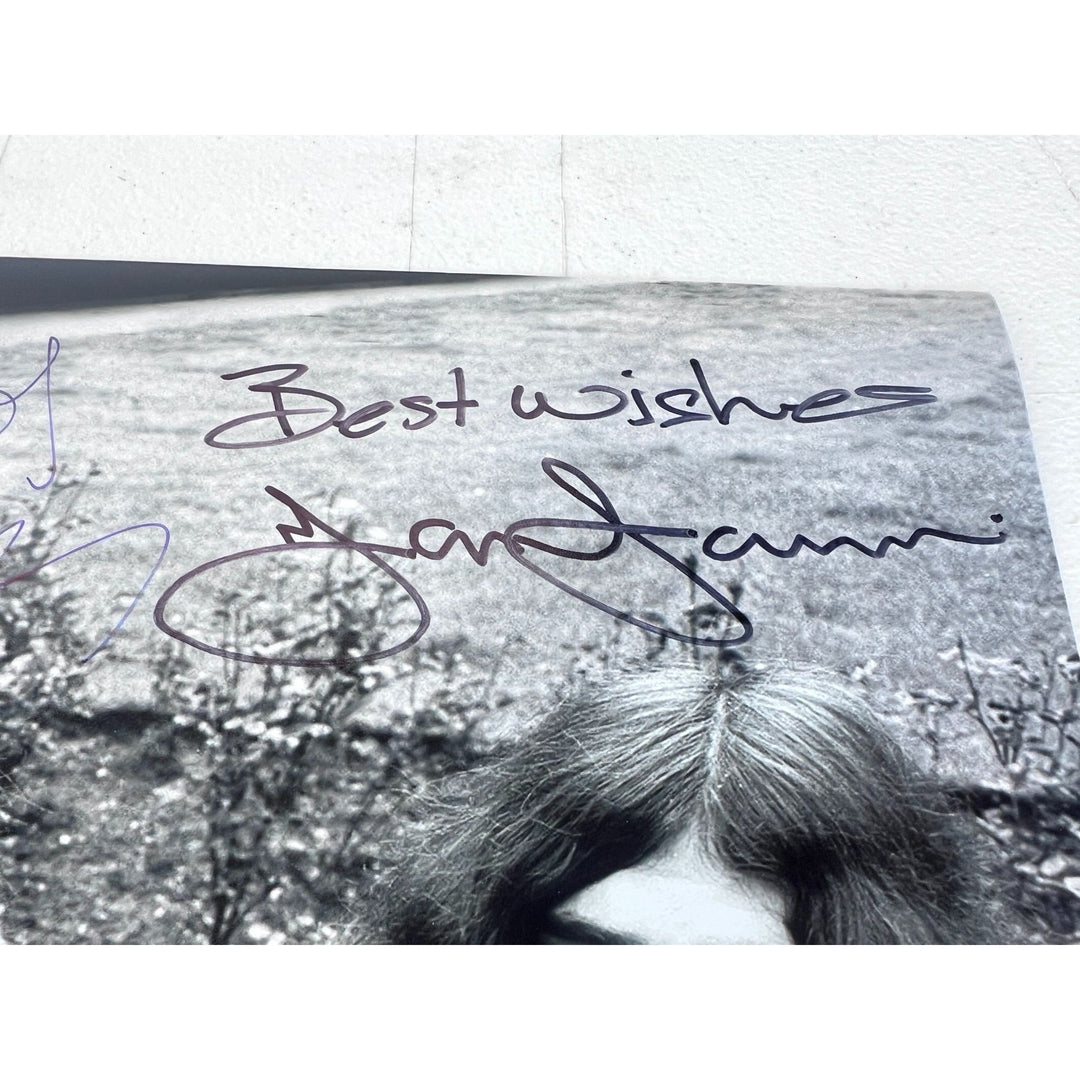 Ozzy Osbourne, Tony Iommi, Geezer Butler, Bill Ward Black Sabath vintage 11x14 photo signed with proof.