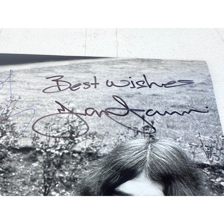 Ozzy Osbourne, Tony Iommi, Geezer Butler, Bill Ward Black Sabath vintage 11x14 photo signed with proof.