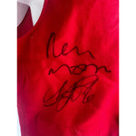 Load image into Gallery viewer, The Who Keith Moon Pete Townshend Roger Daltrey John Entwistle vintage red vest signed with proof
