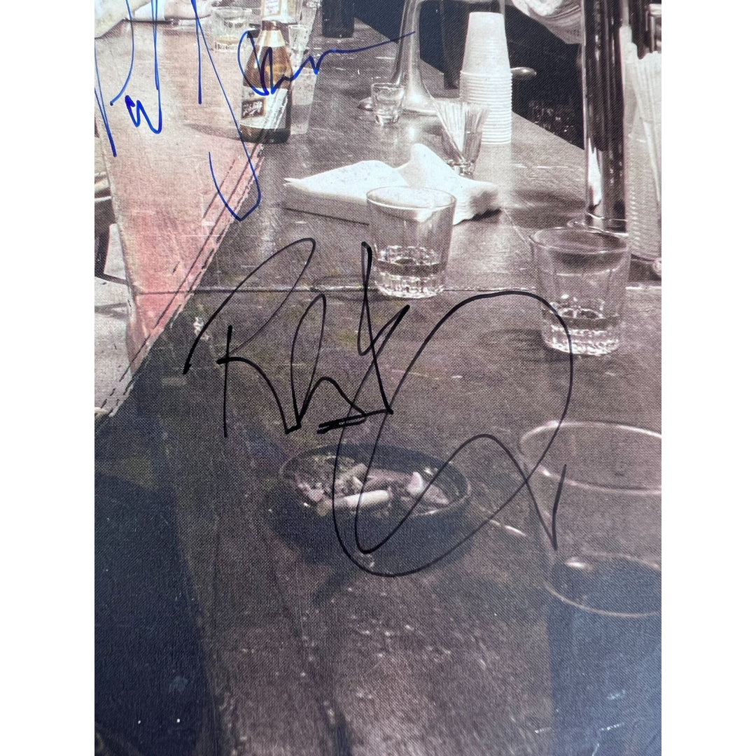 Led Zeppelin in Through the Outdoor 1979 Og Vinyl LP Jimmy Page, Robert Plant, John Paul Jones signed with proof.