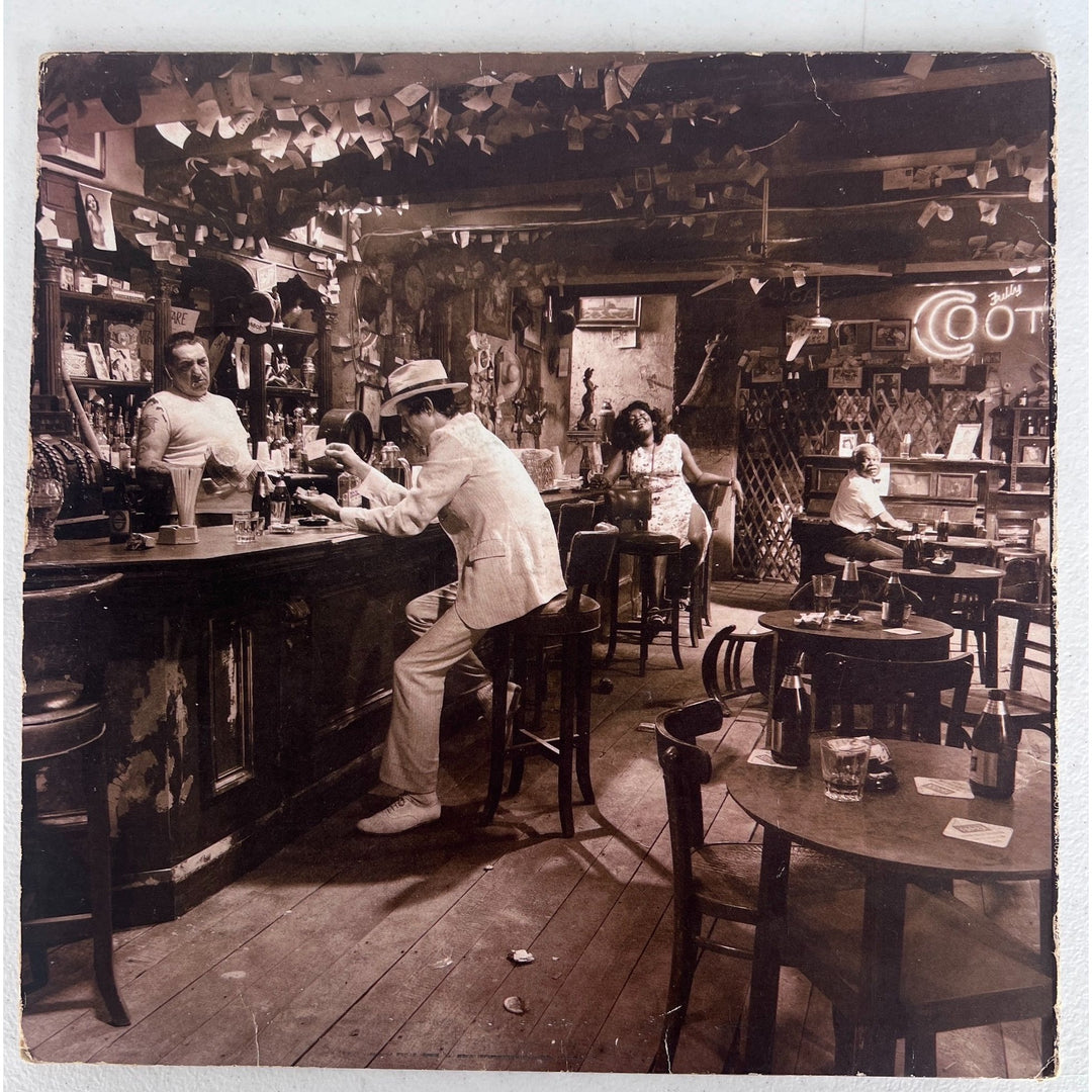 Led Zeppelin in Through the Outdoor 1979 Og Vinyl LP Jimmy Page, Robert Plant, John Paul Jones signed with proof.