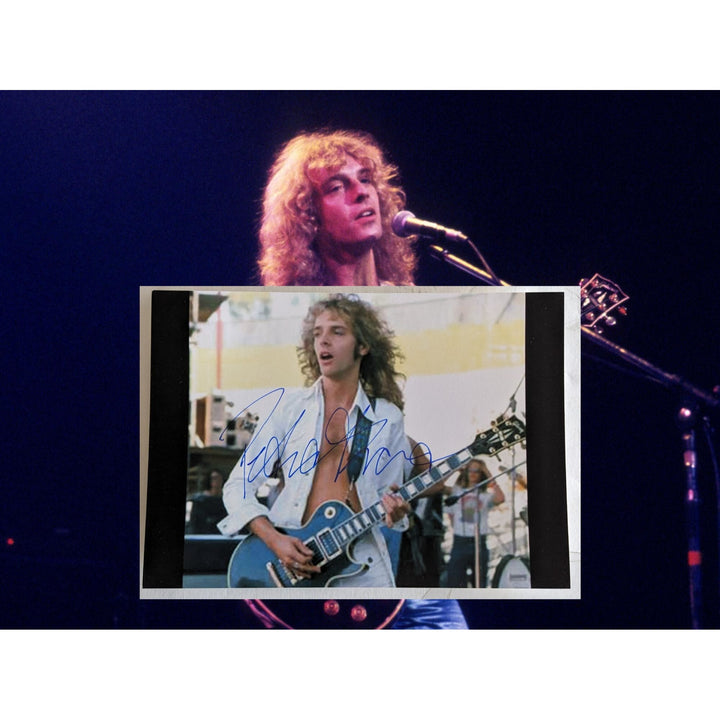 Peter Frampton 5x7 photo signed with proof