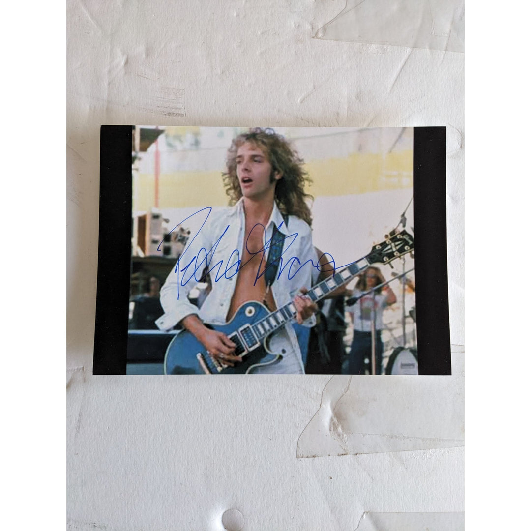Peter Frampton 5x7 photo signed with proof