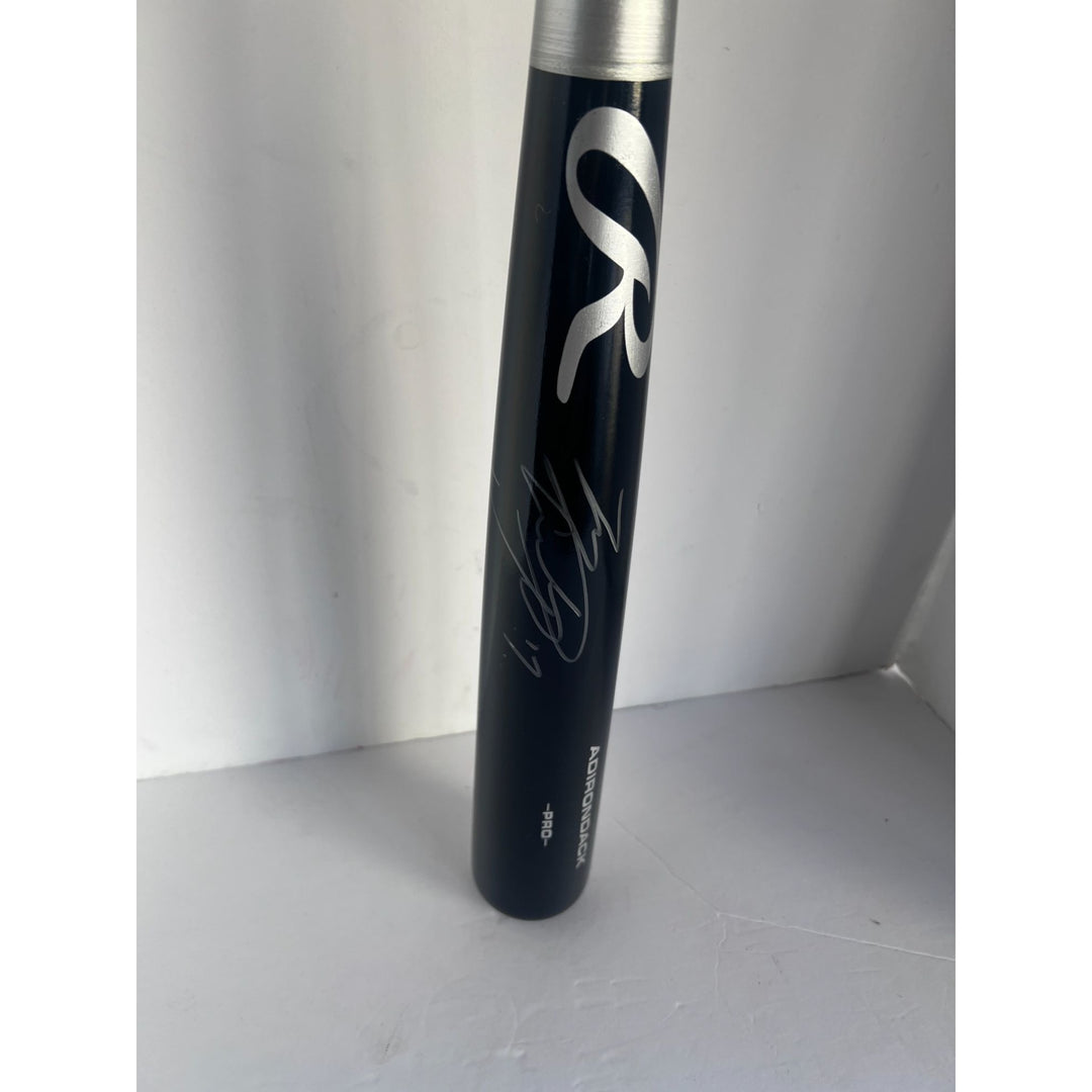 Shohei Ohtani Los Angeles Dodgers Rawlings MLB game model bat signed with proof