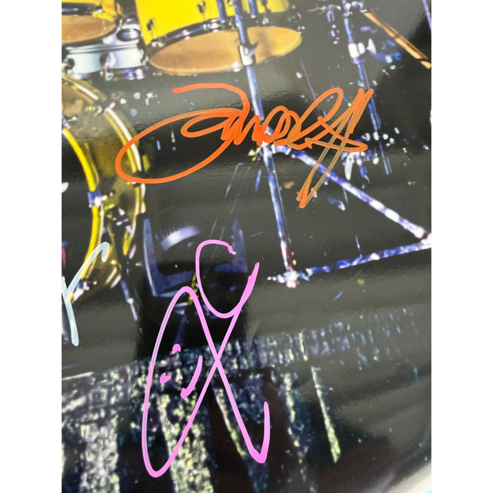 Billy Corgan Smashing Pumpkins one-of-a-kind drumhead signed with proof.