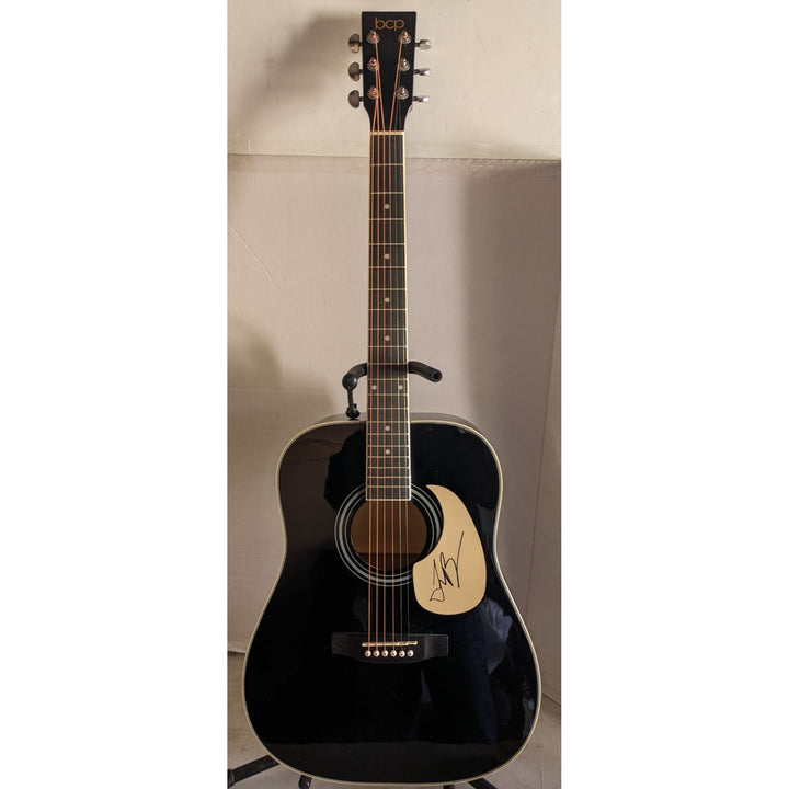 Justin Bieber 41' full size acoustic guitar signed with proof