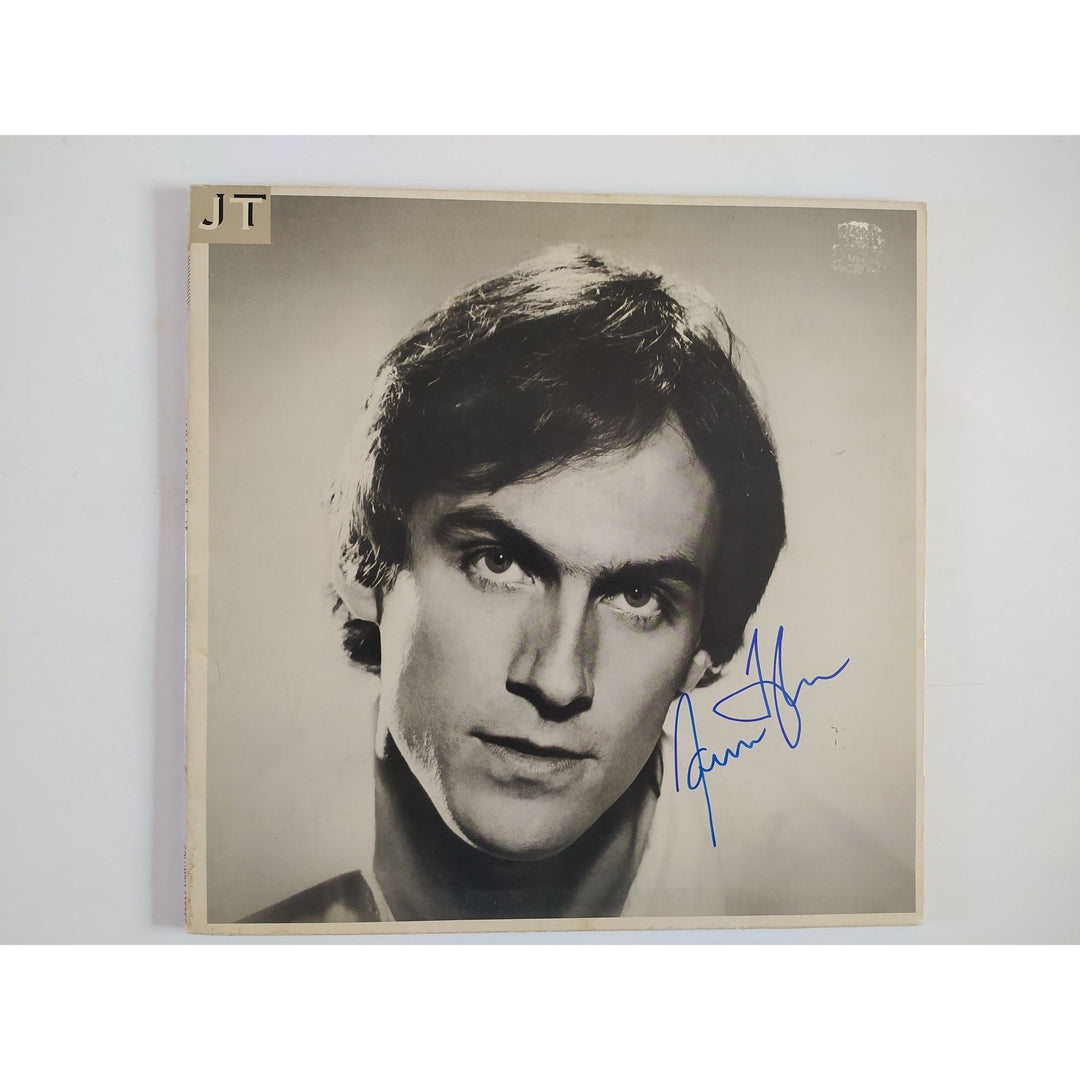 James Taylor original LP signed with proof