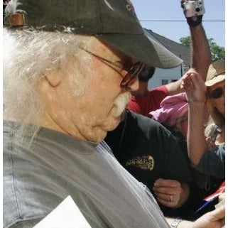 CSNY David Crosby , Stephen Stills, Graham Nash, Neil Young authentic Fender telecaster full size electric guitar signed with proof