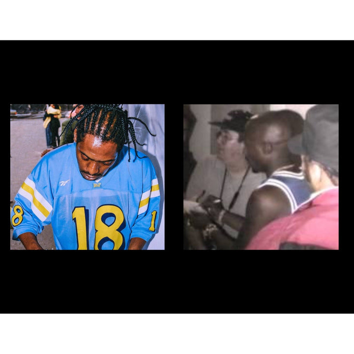 Tupac Shakur "2Pac" & Coolio vintage Grammy Awards ticket original signed with proof