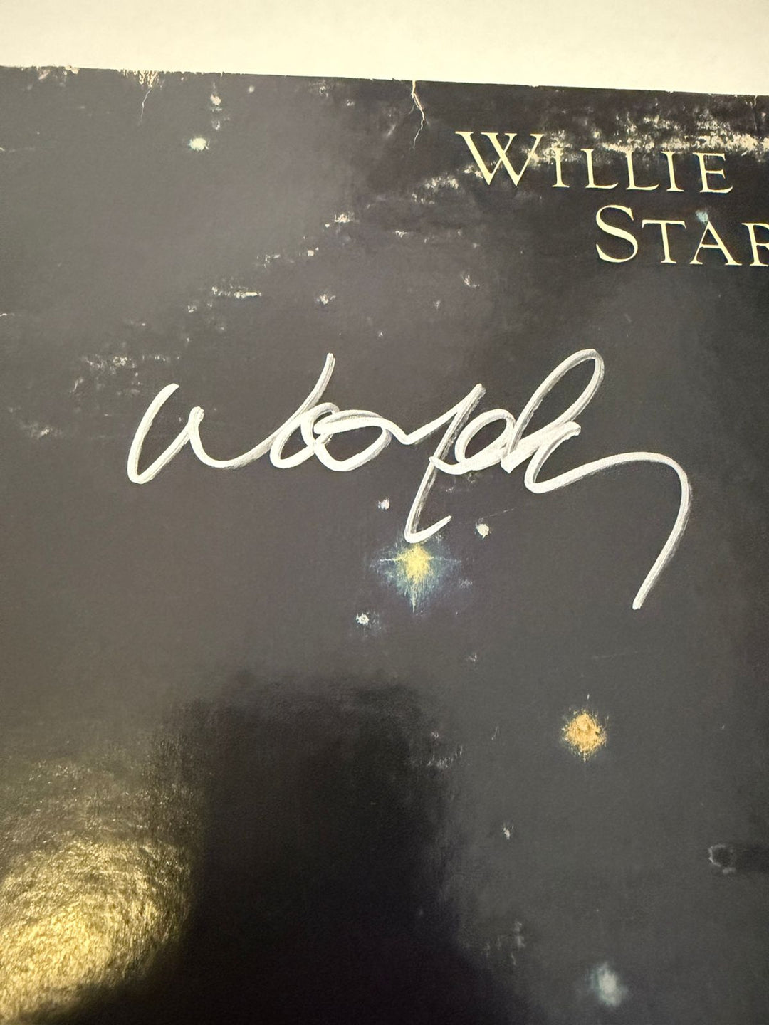 Willie Nelson Stardust Lp signed with proof