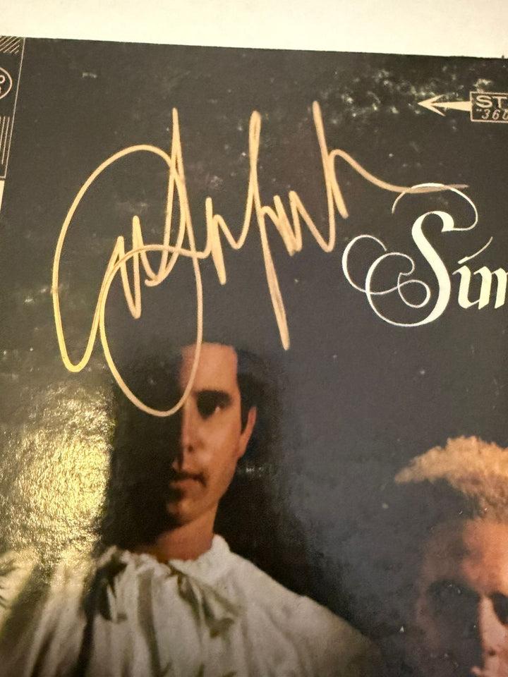 Paul Simon Art Garfunkel "Parsley Sage Rosemary and Thyme" original LP signed with proof