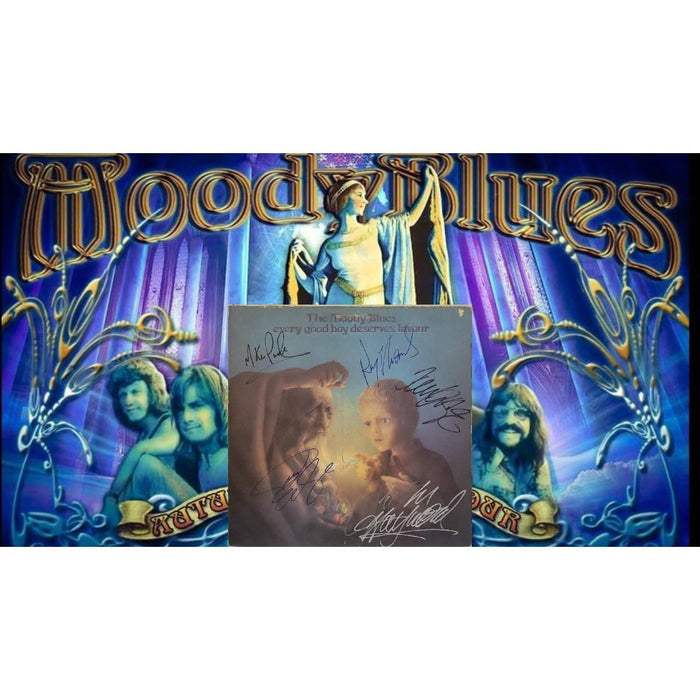 The Moody Blues original LP Mike Pinder Ray Thomas Justin Hayward "Every Good Boy Deserves Favour "