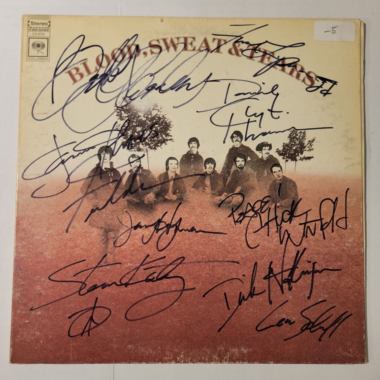 Blood Sweat and Tears original LP signed | Awesome Artifacts