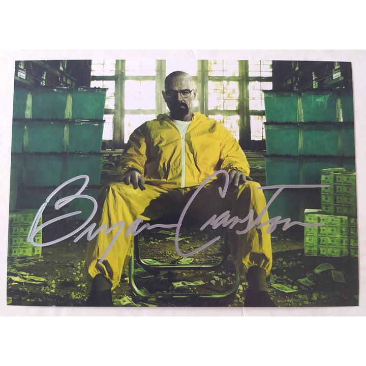 Brian Cranston, "Walter White", Breaking Bad, 5x7 photo, signed with proof