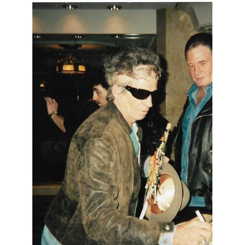 Keith Richards (inscribed), Eric Clapton, & Chuck Berry authentic Fender telecaster full size electric guitar signed with proof