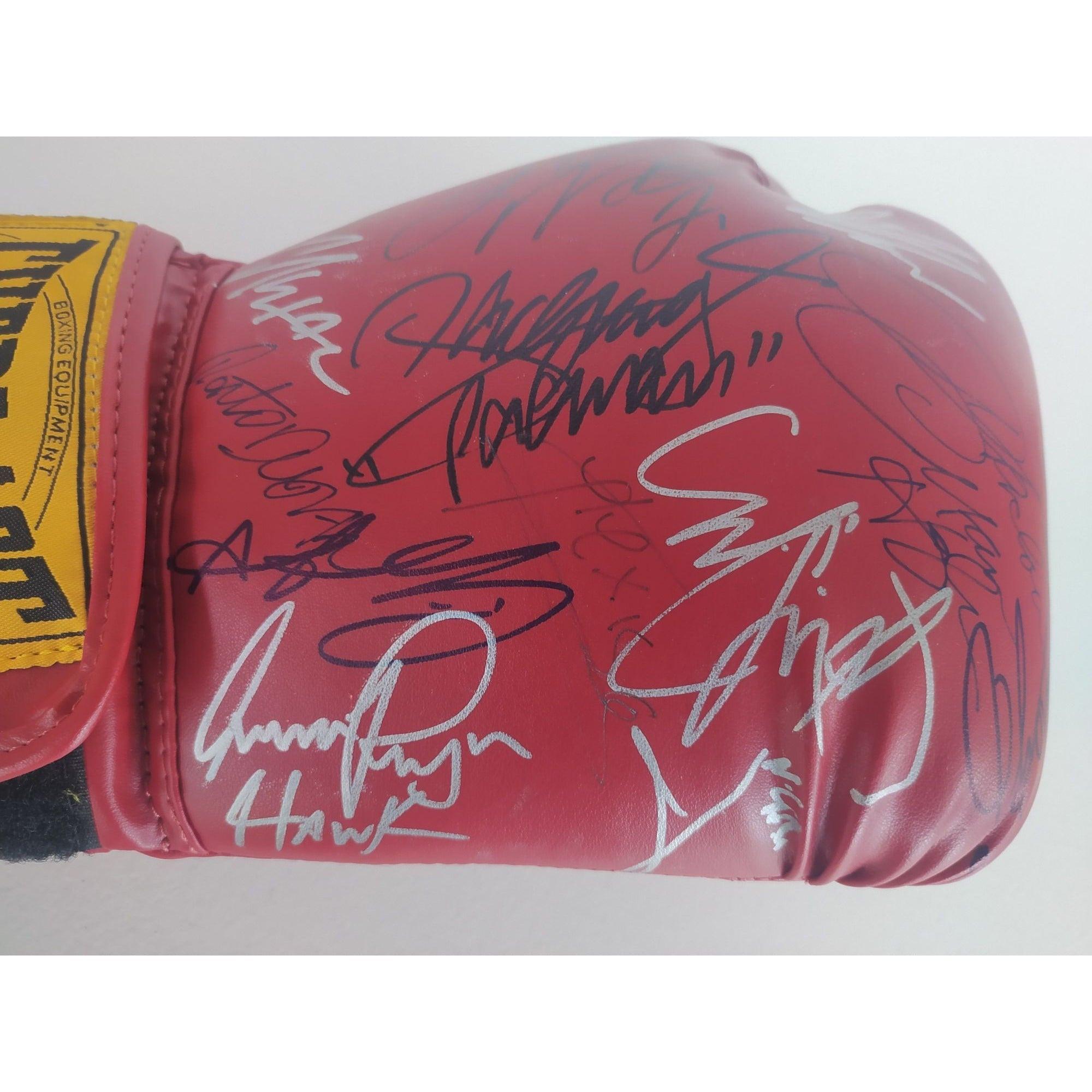 Boxing legends authentic Everlast leather boxing glove Marvin